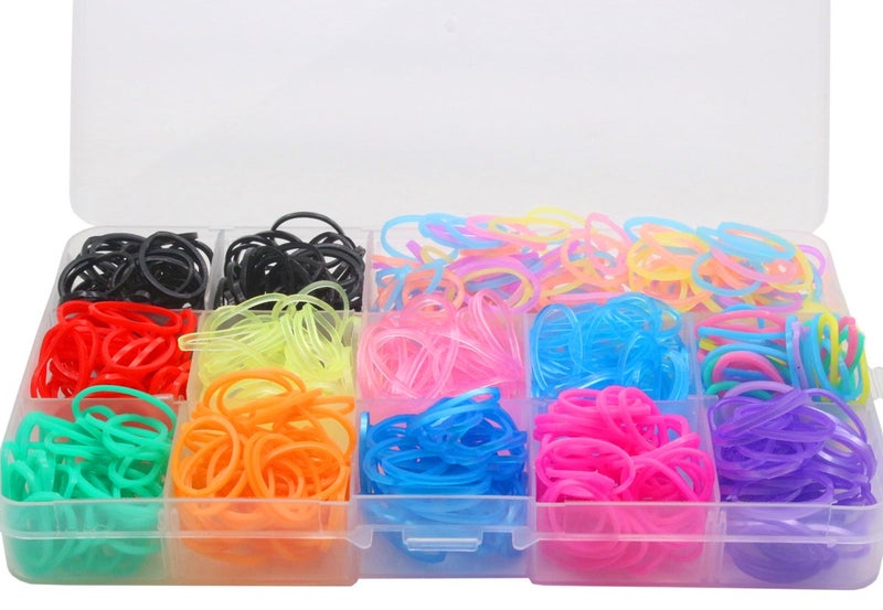 YOY 3/4" Pet Dog Stretchy Rubber Bands, 600/Box - Puppy Elastics Ties Pony Tail Holders Hair Accessories for Doggy Grooming Top Knots Ponytails Braids and Dreadlocks - Image 5
